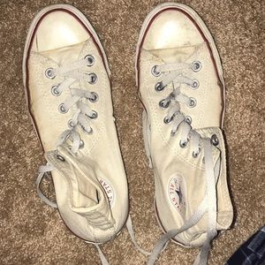 White High Top Converse